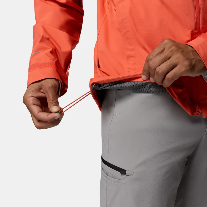 Columbia Orange Men's Trailborne Hiking Shell Jacket for Men | Best Price UAE